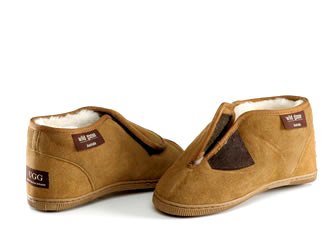 MENS LAWSON Velcro SLIPPERS:$95